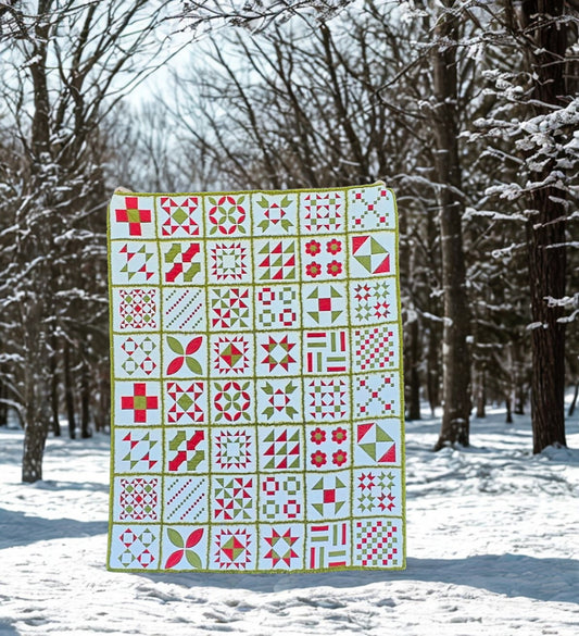 Red Barn + Chenille-It Quilt Kit