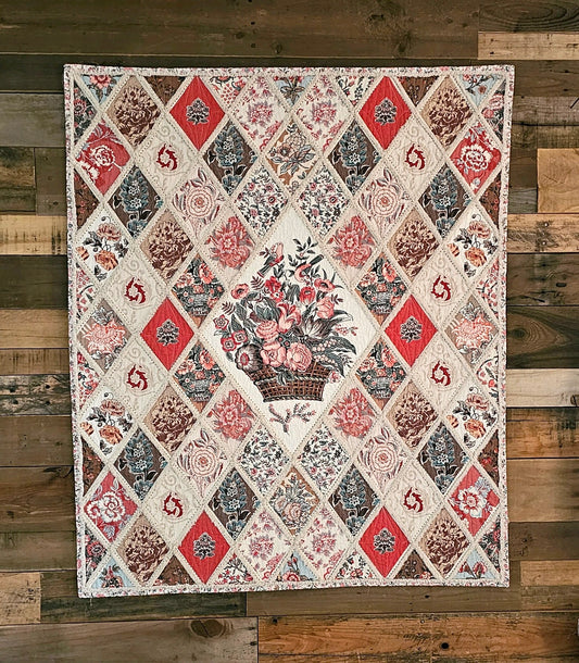 Jane Austen Diamond Panel Quilt Kit