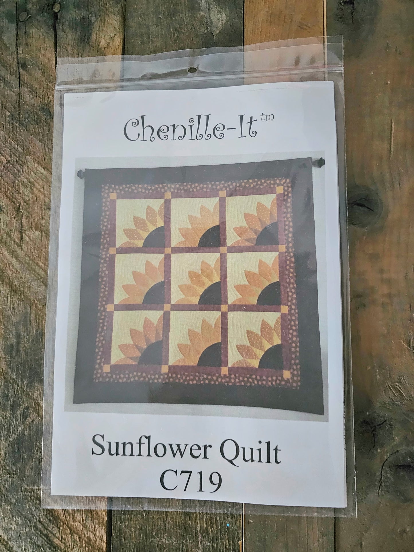 Sunflower Quilt Pattern