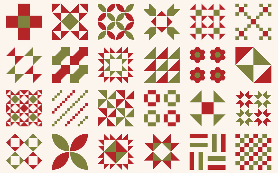 Red Barn + Chenille-It Quilt Kit