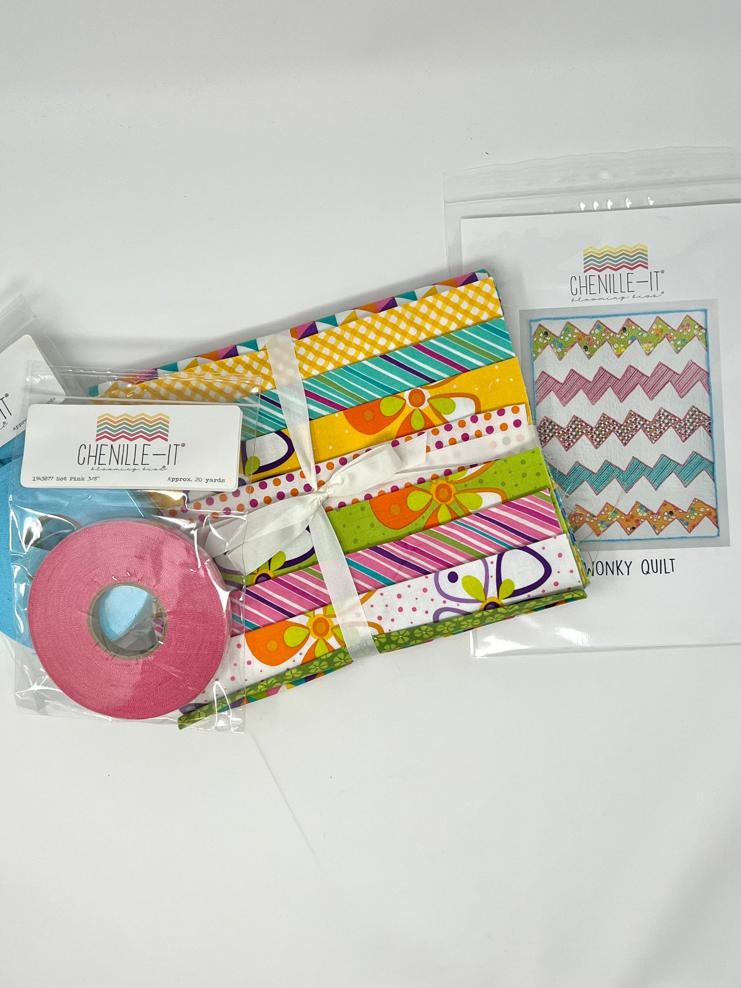 Wonky Quilt Kit – Petal Power Edition