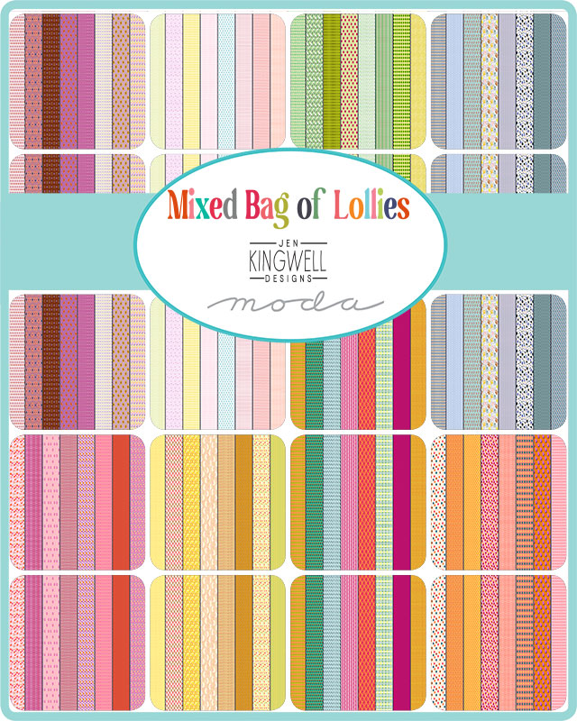 PRESALE Mixed Bag of Lollies Quilt Kit