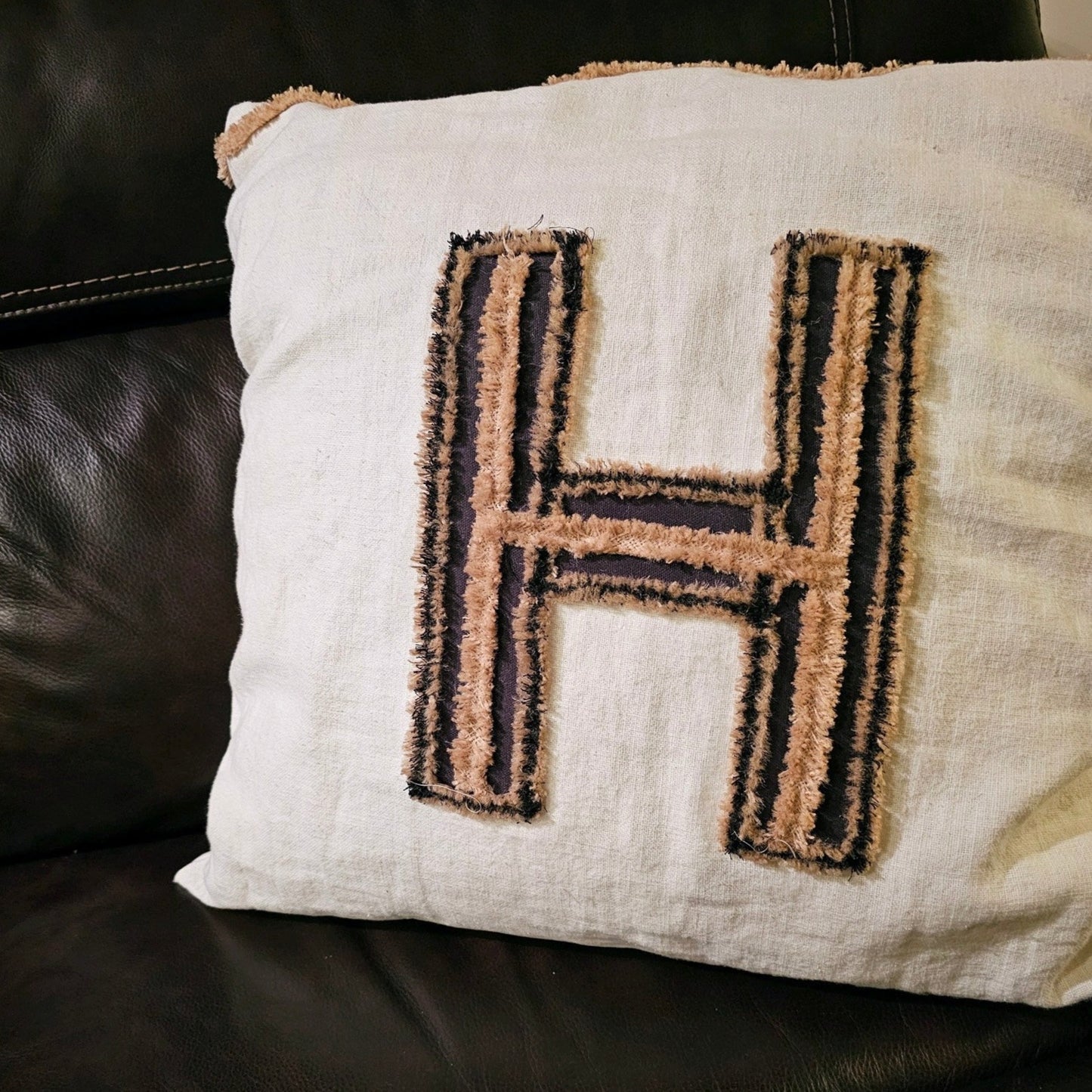 Burlap Chenille-It
