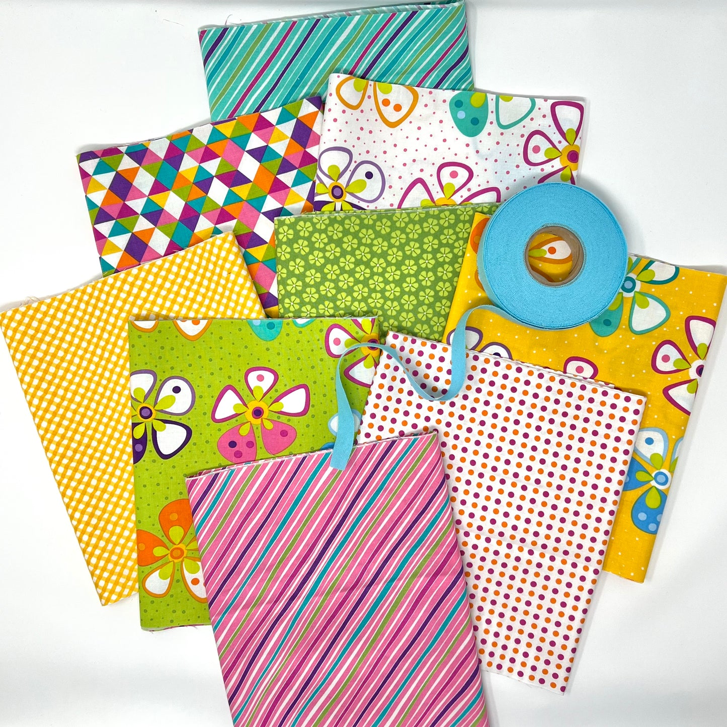 Wonky Quilt Kit – Petal Power Edition