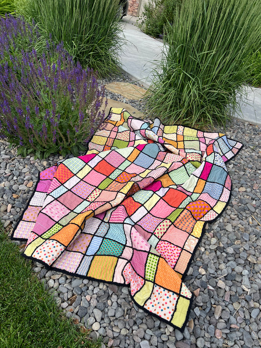 Mixed Bag of Lollies Quilt Kit