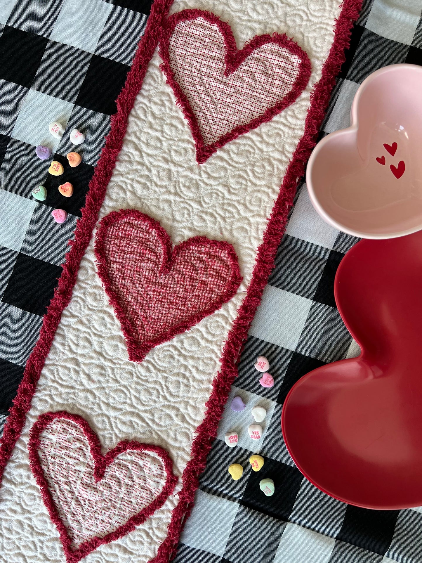 Flirt Heart Table Runner Kit
