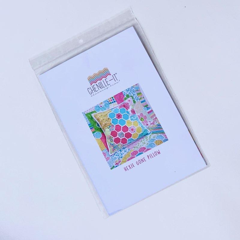 Hexie-Gone Pillow + Quilt Pattern Bundle
