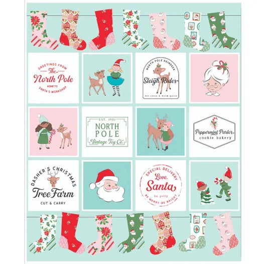 Claus & Co. Panel Quilt Kit