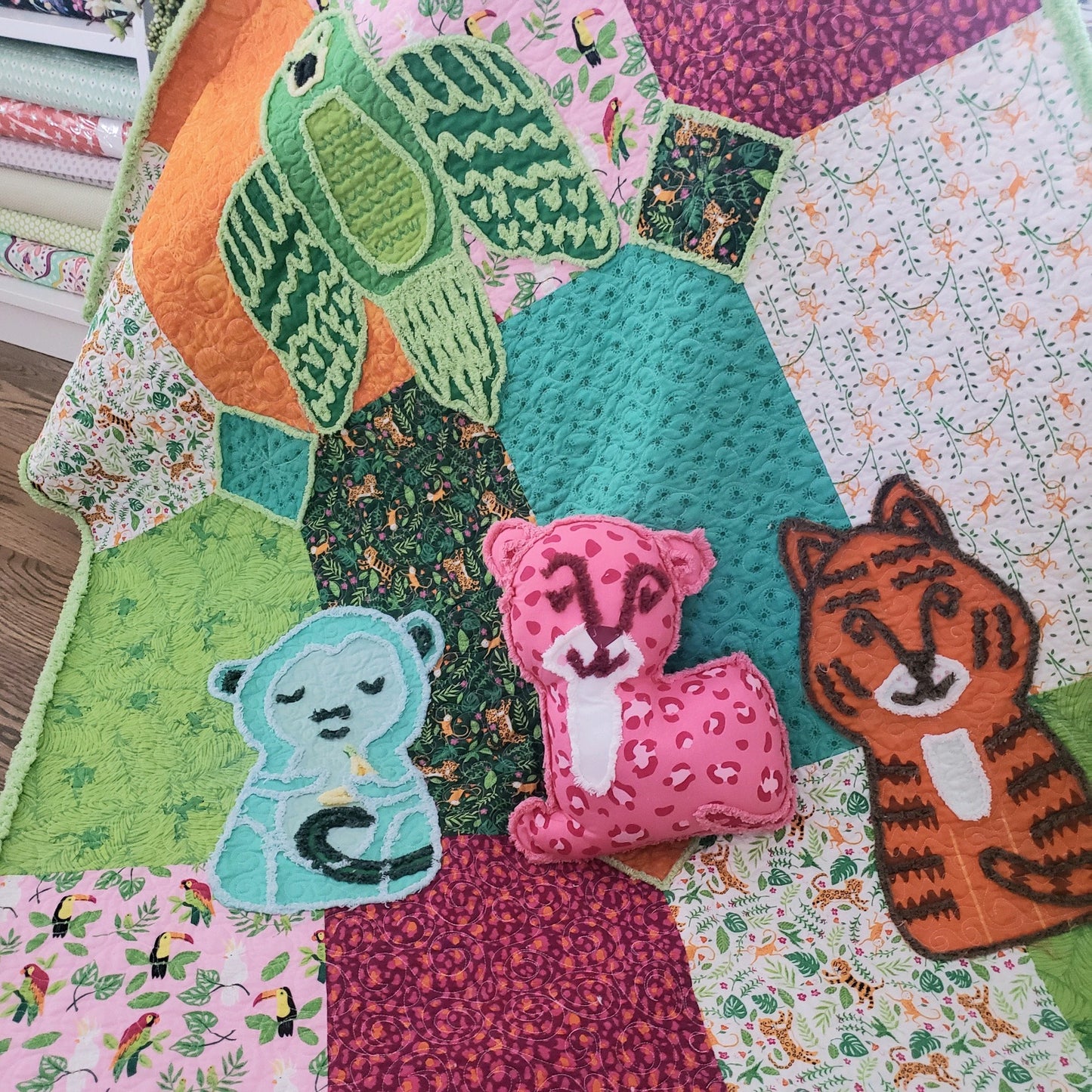Jungle Friends Quilt Kit