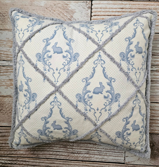 Flannel Easter Bunny Pillow Kit