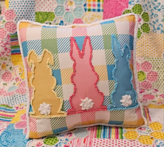 Bunny Trio Pillow Kit