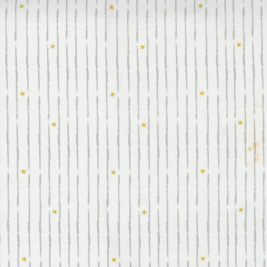 Moda Little Ducklings White-Broken Star Baby, Paper + Cloth Little Ducklings Collection