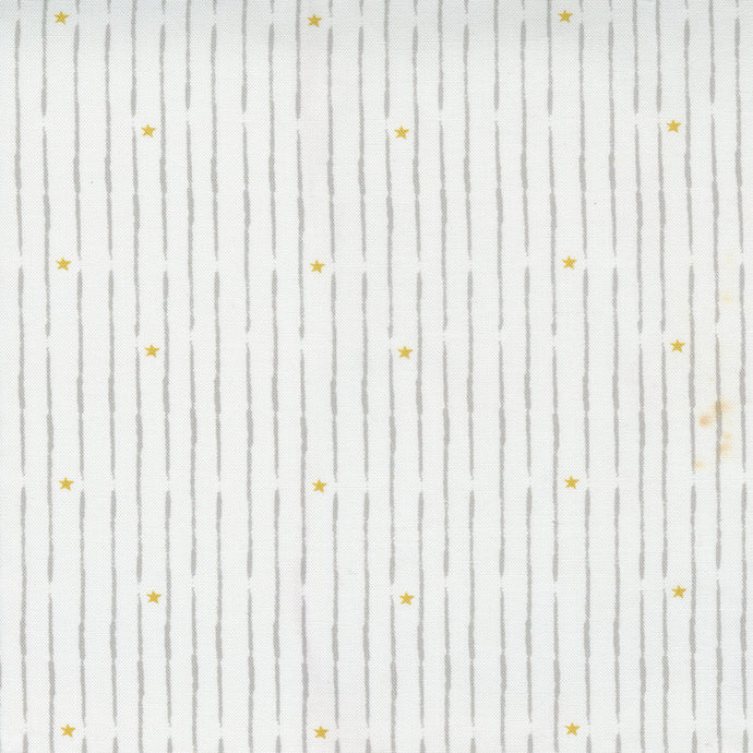 Moda Little Ducklings White-Broken Star Baby, Paper + Cloth Little Ducklings Collection