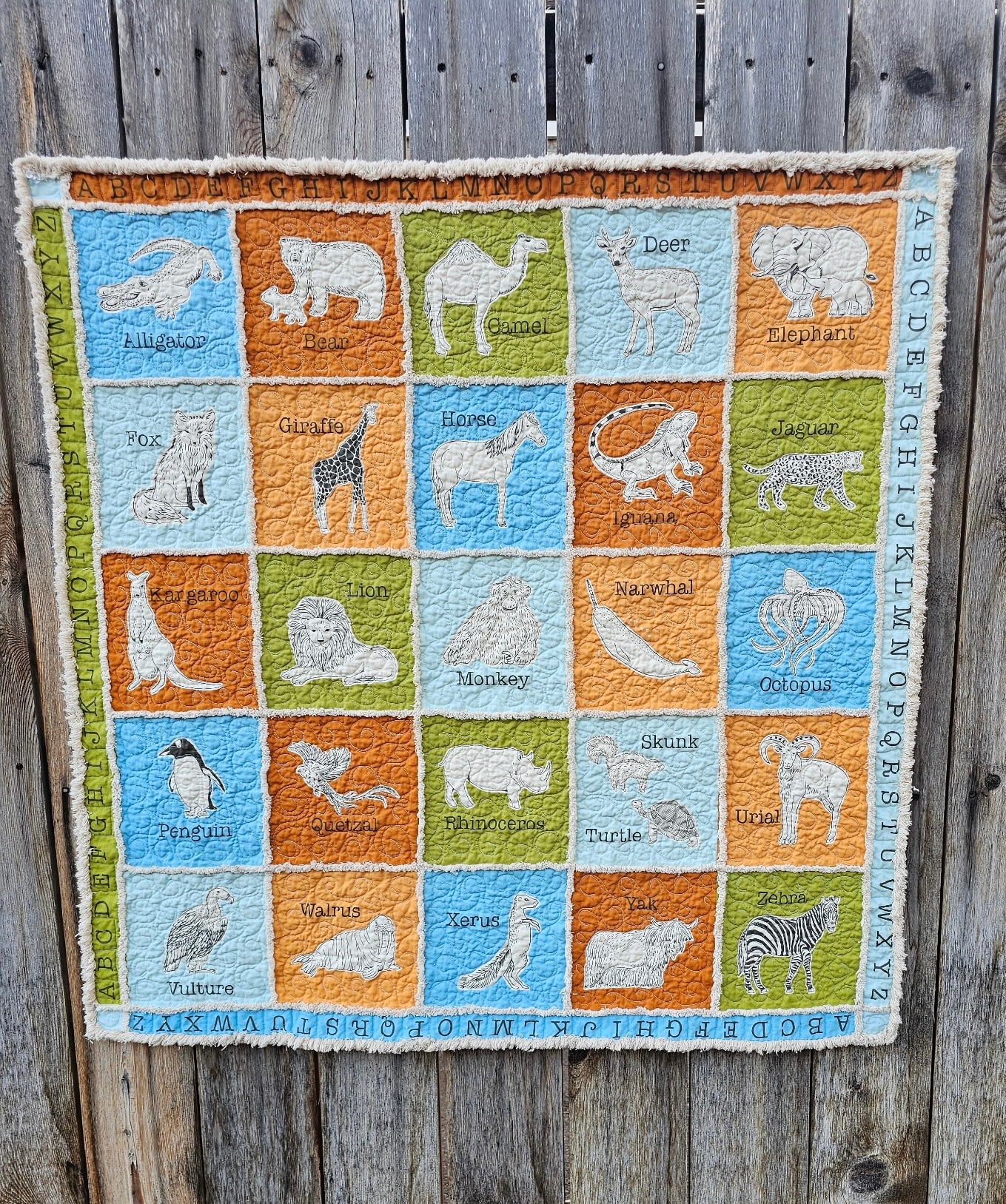 Animal Park Quilt Kit PRESALE