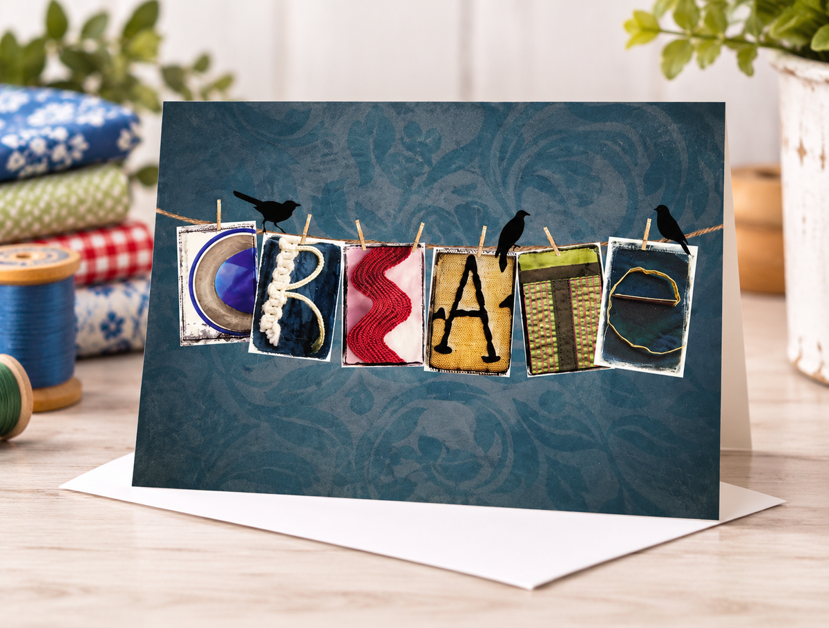 Quilting Notions Greeting Cards