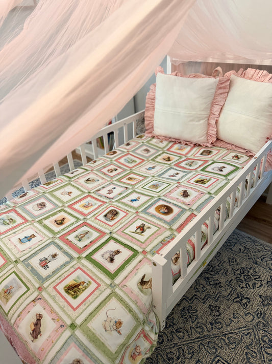 Peter Rabbit Double Lush Quilt Kit