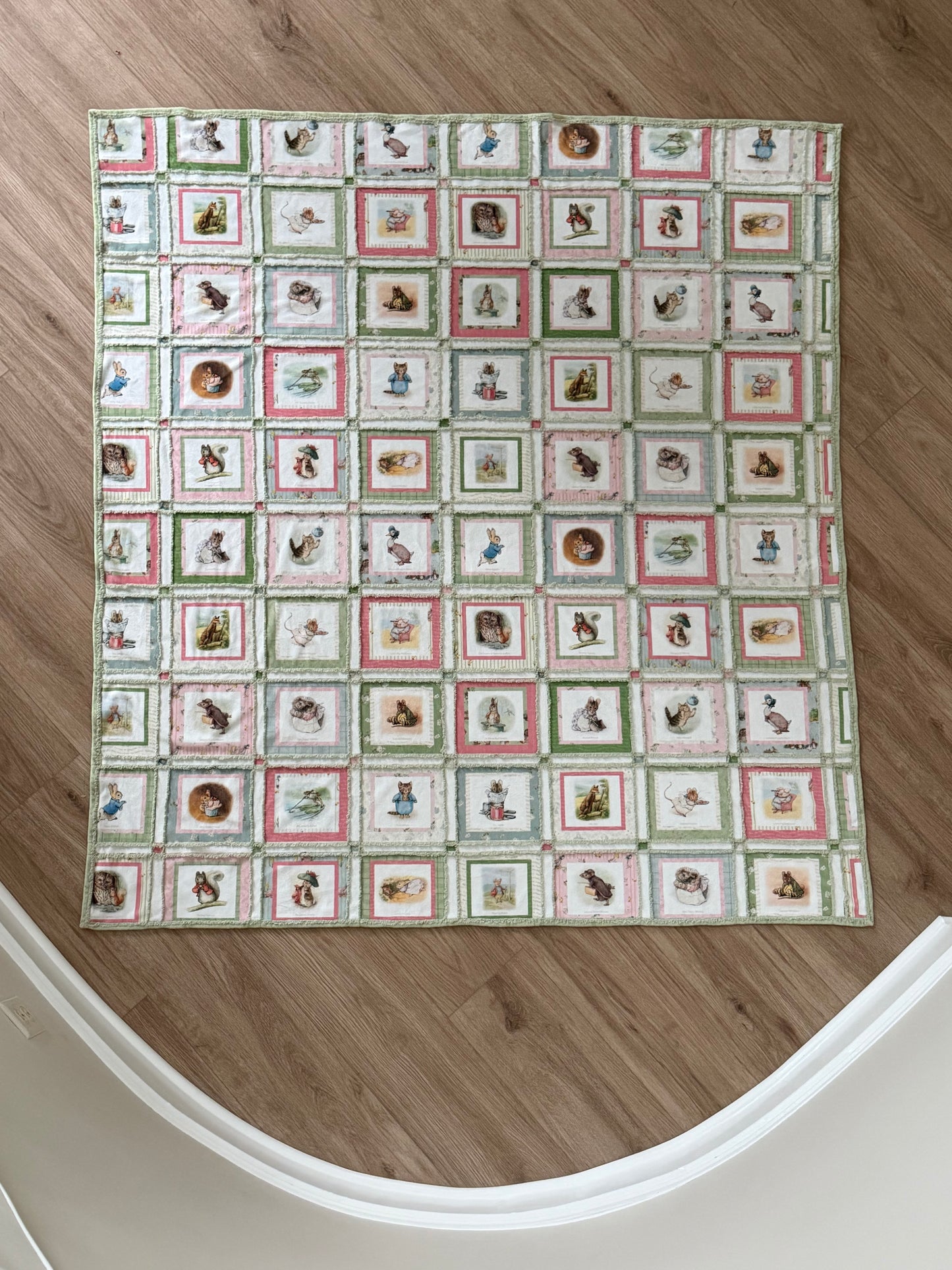 Peter Rabbit Double Lush Quilt Kit