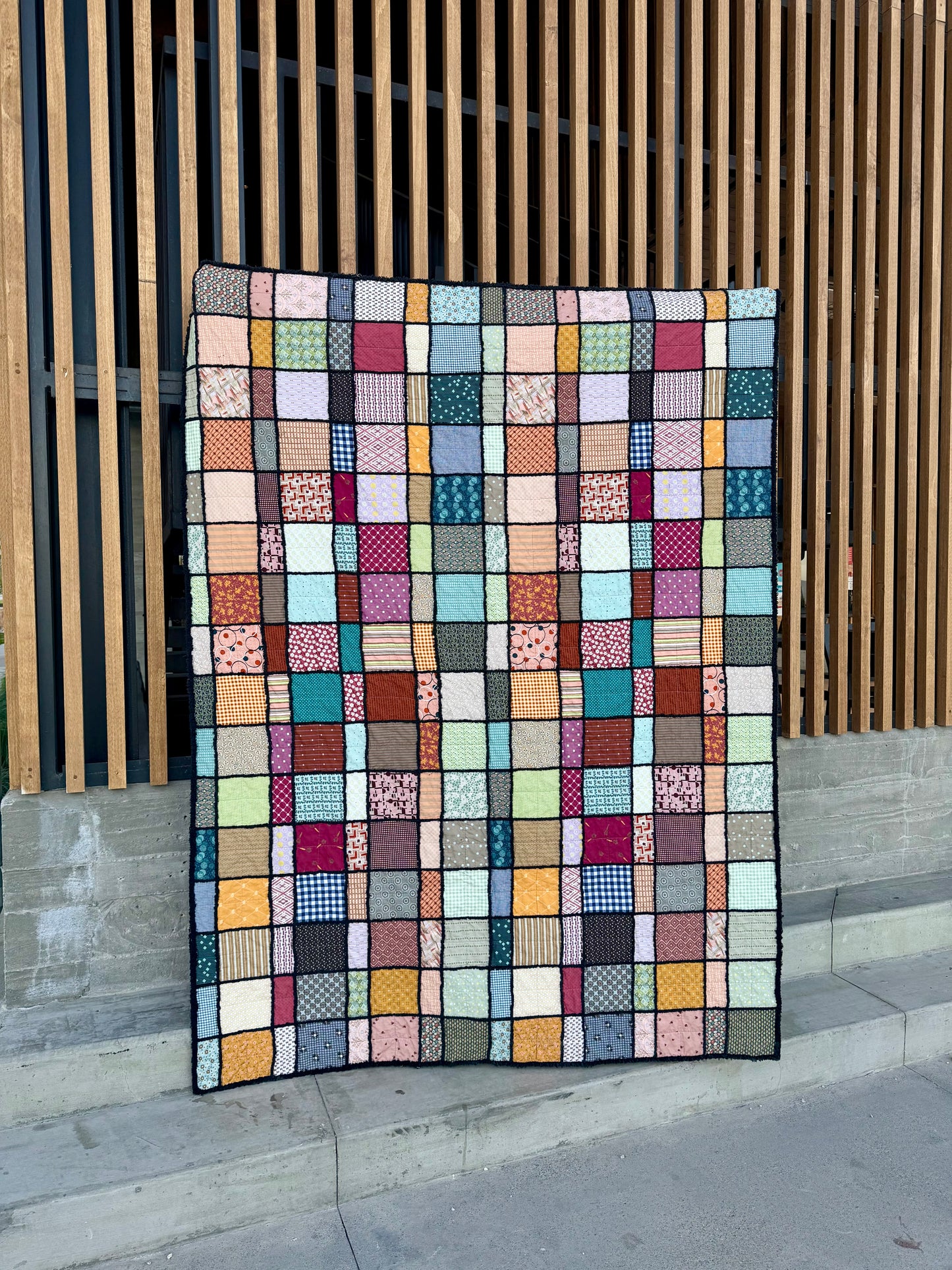 PRESALE Lollies Gathered Quilt Kit