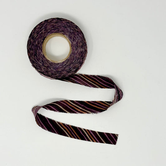 Mulled Wine Stripe Rayon Chenille-It