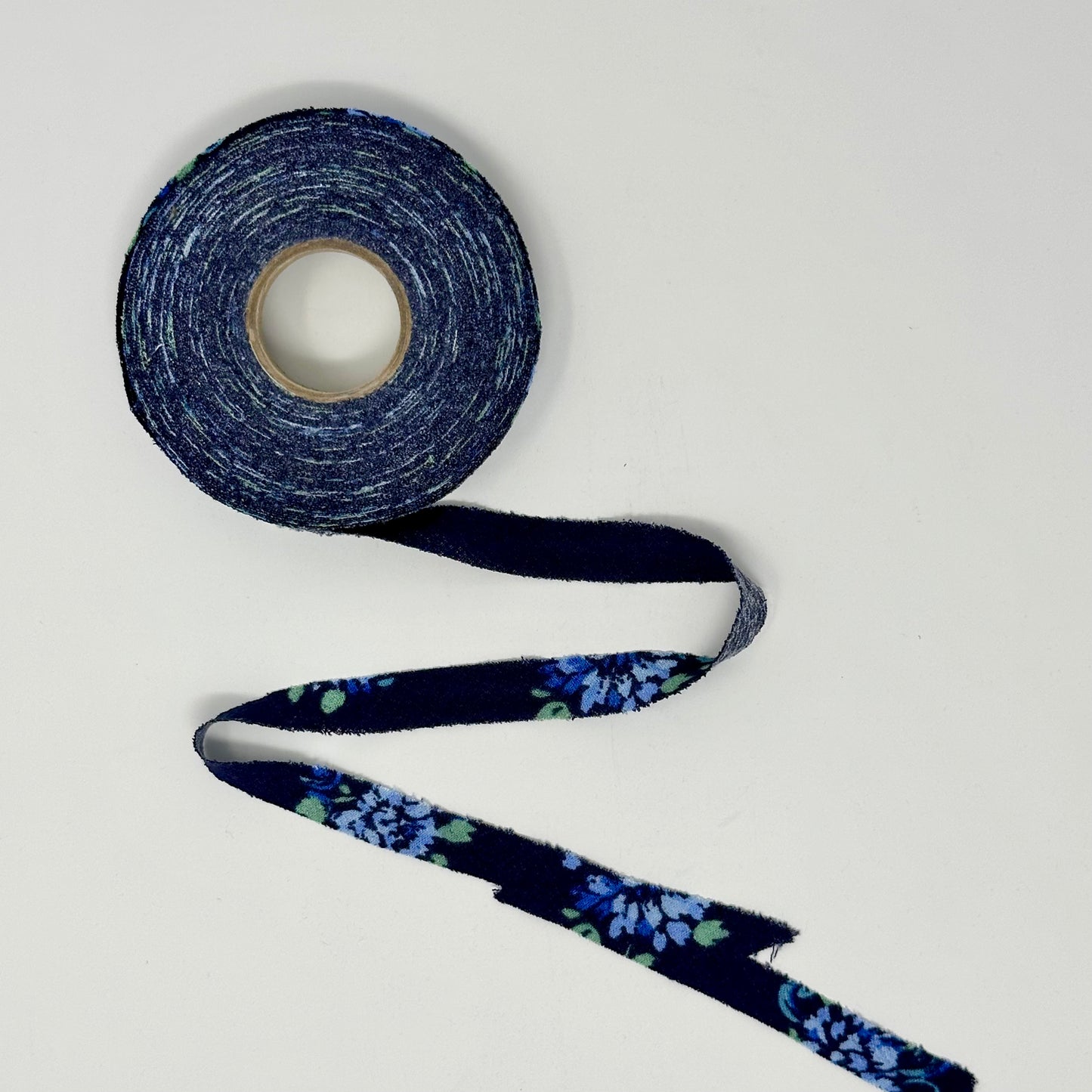 Navy Bluebells Rayon Chenille-It