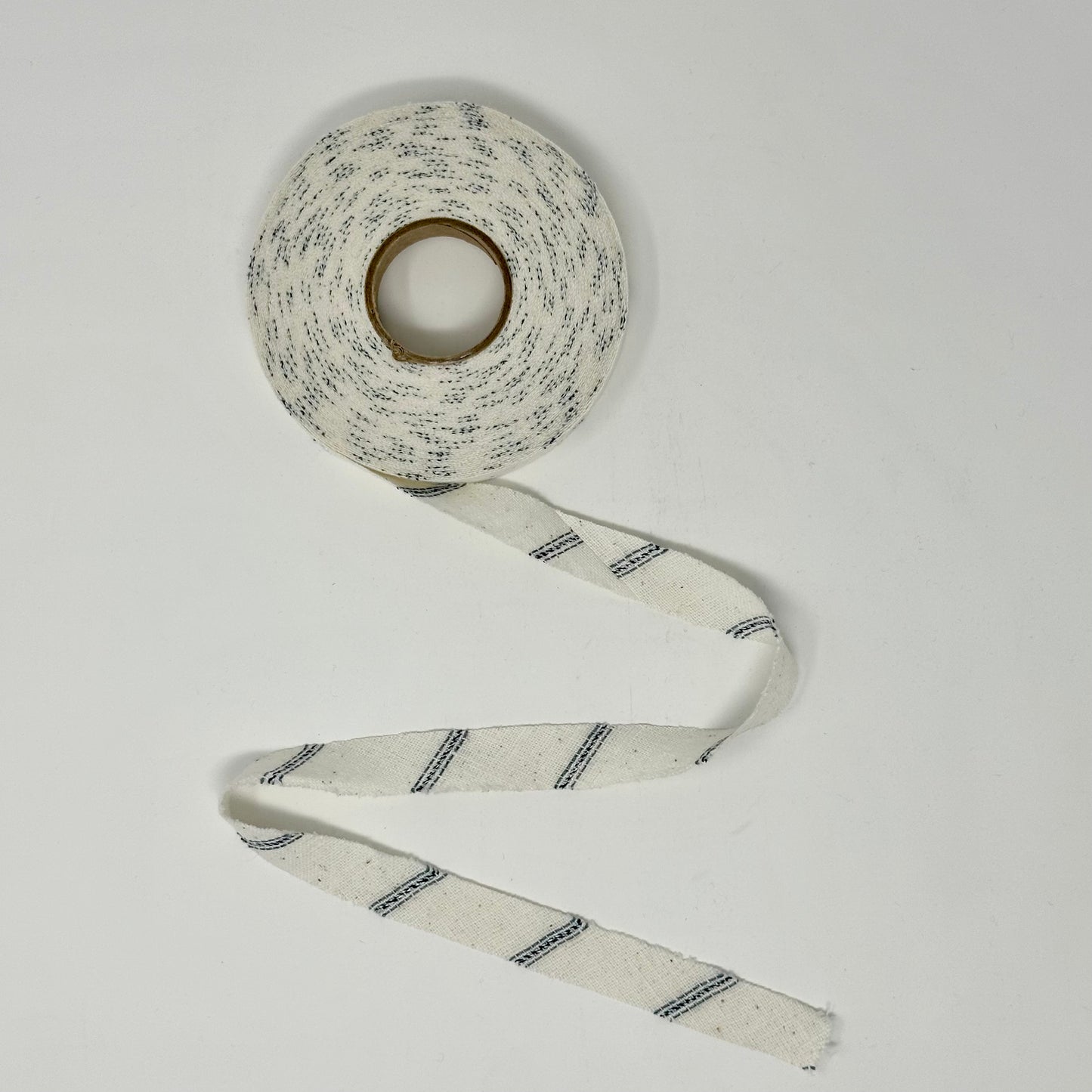 Linen Navy Stripe Rayon Chenille-It