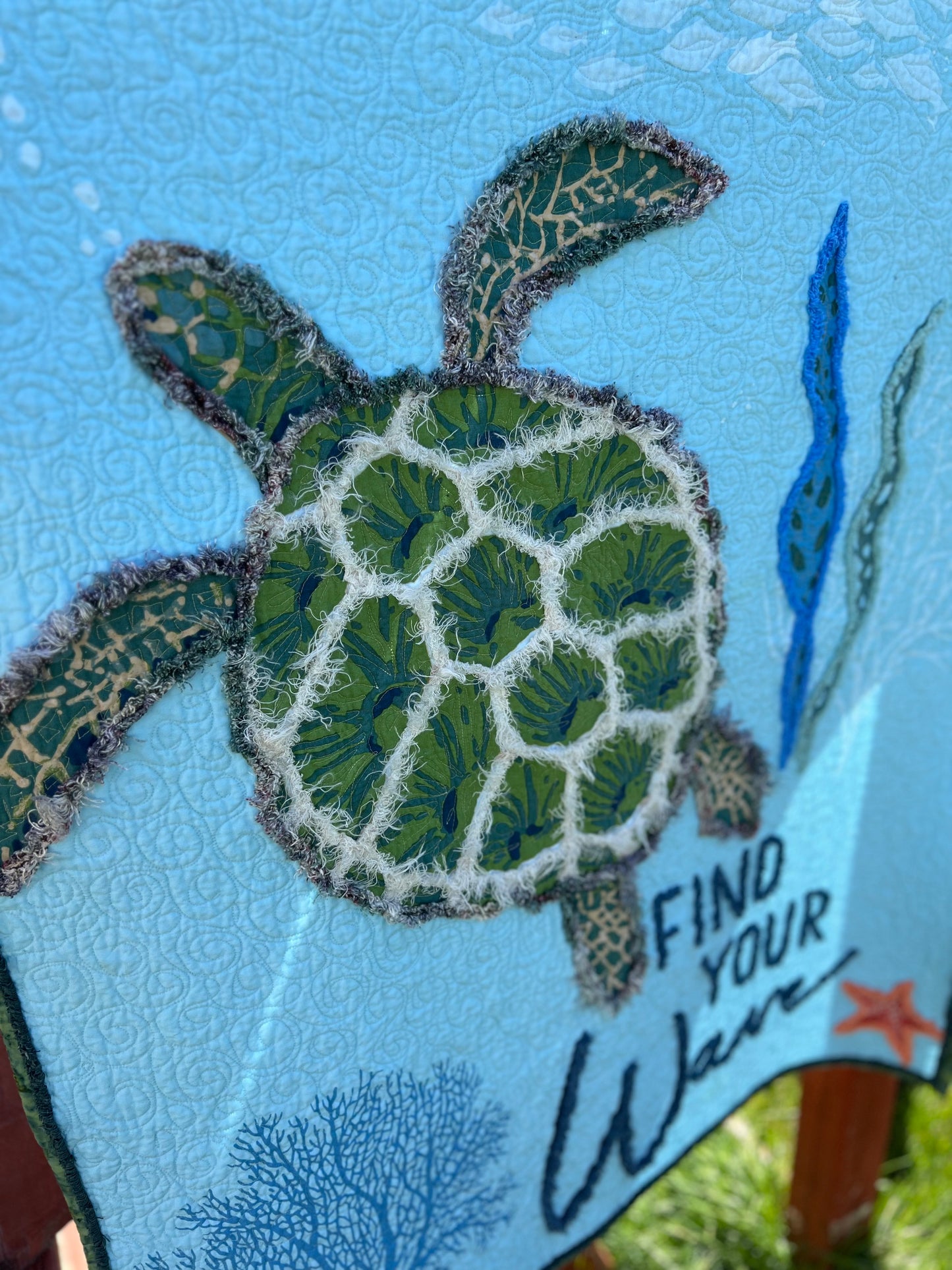 Free as the Ocean – Find Your Wave Quilt Panel Kit
