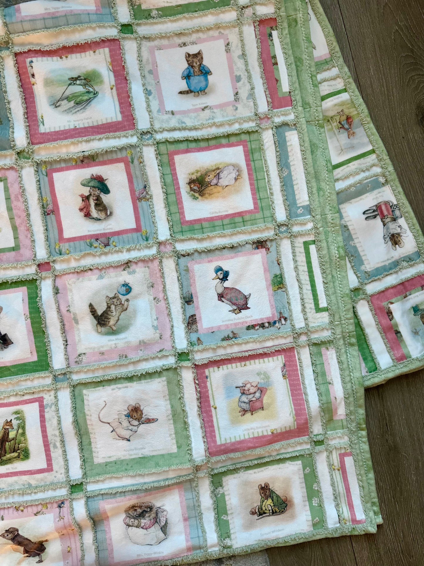 Peter Rabbit Double Lush Quilt Kit