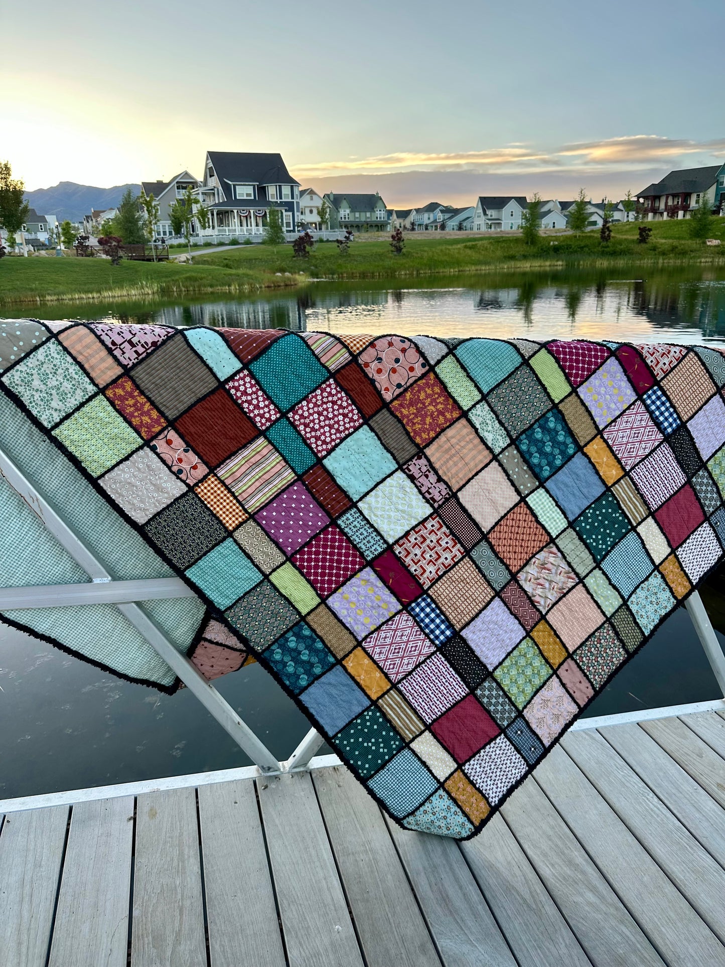 PRESALE Lollies Gathered Quilt Kit