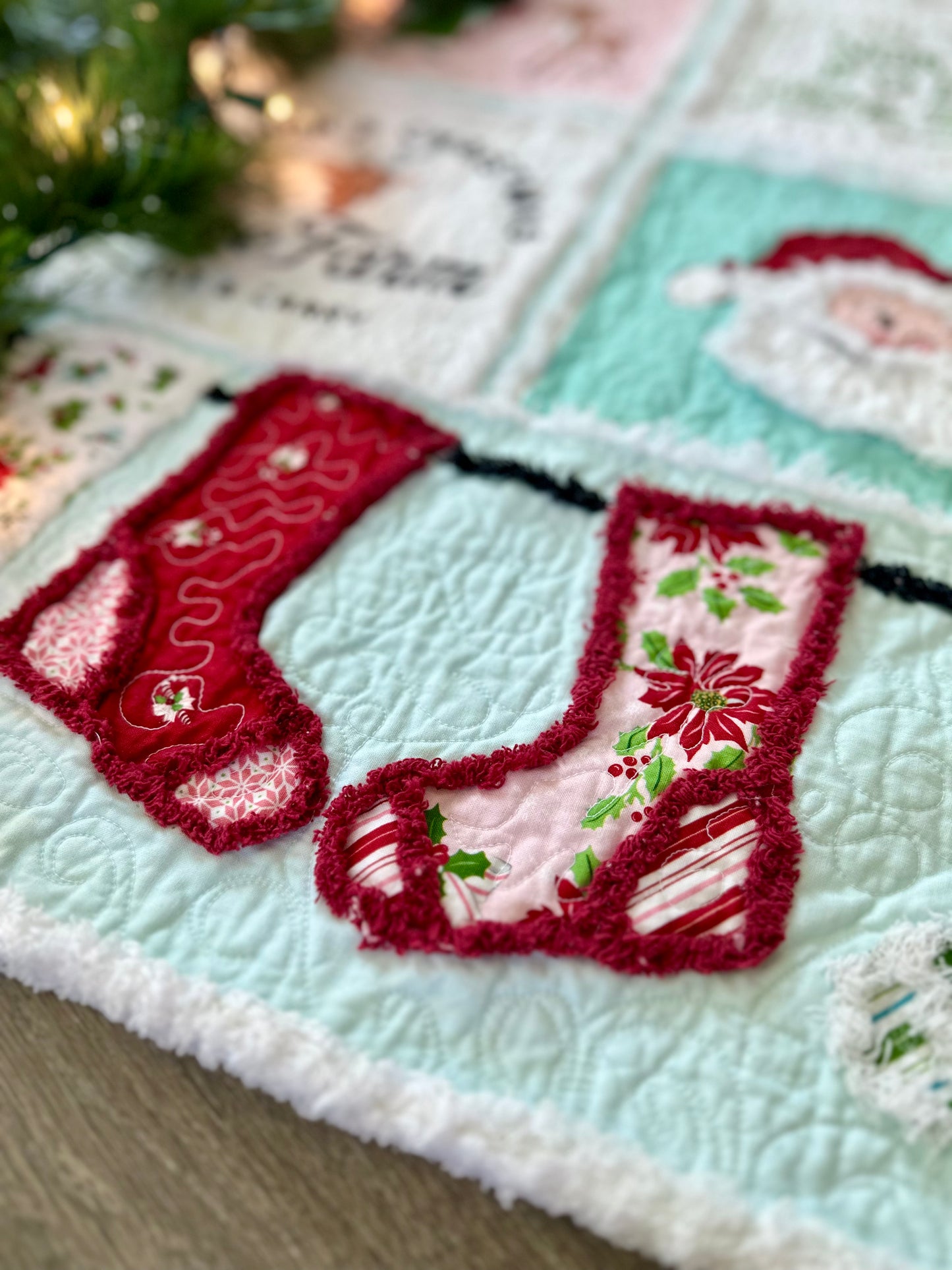 Claus & Co. Panel Quilt Kit