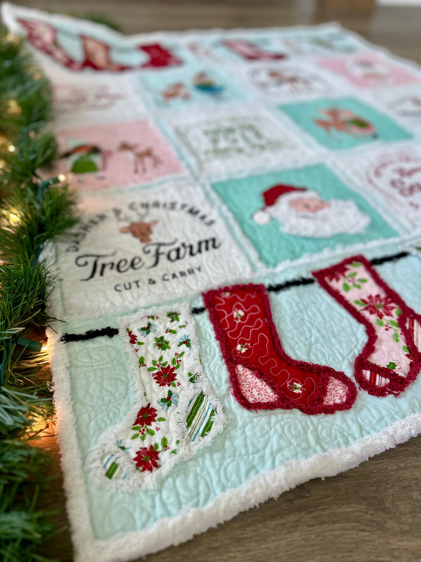 Claus & Co. Panel Quilt Kit