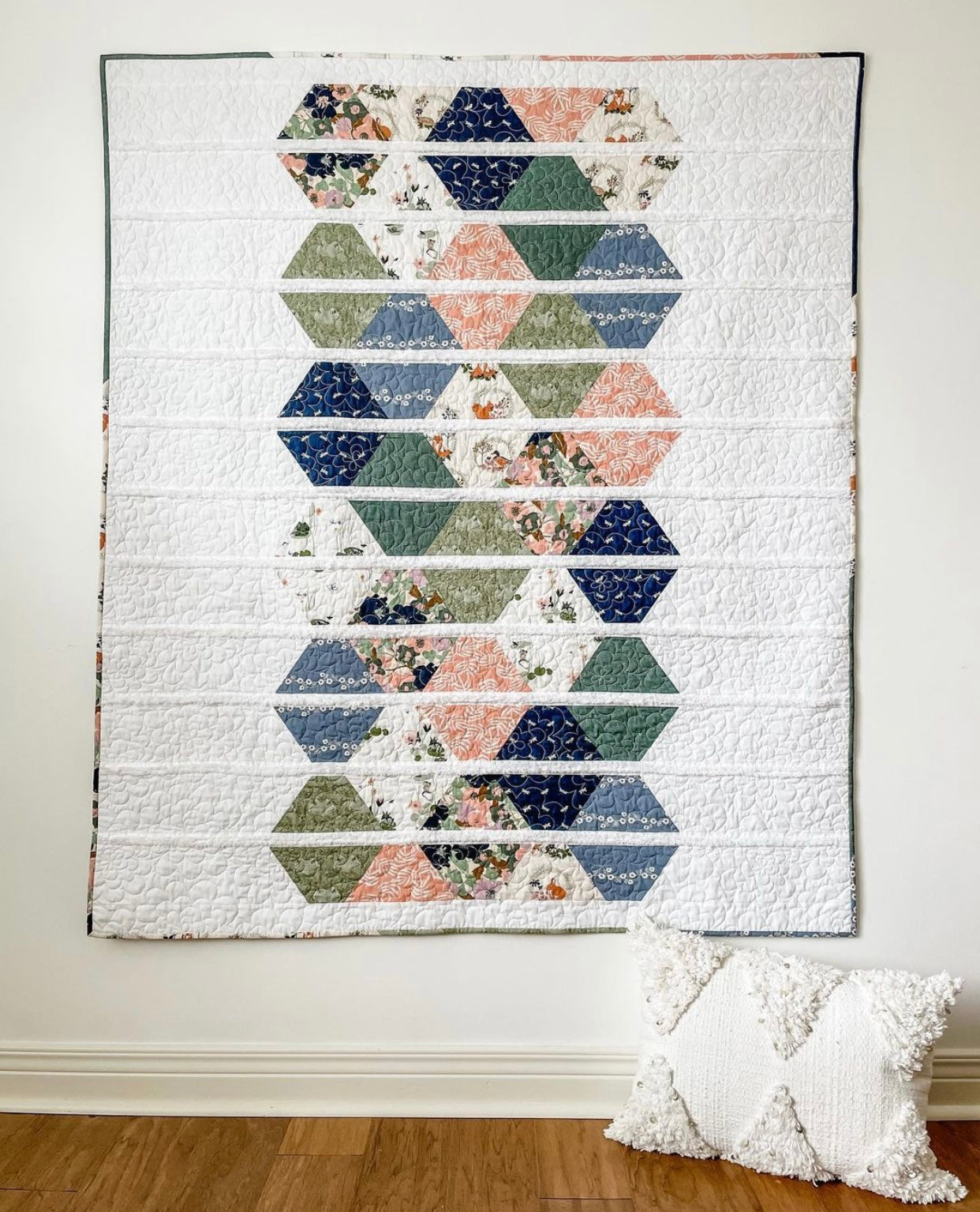 Lily Pad + Chenille-It Quilt Kit