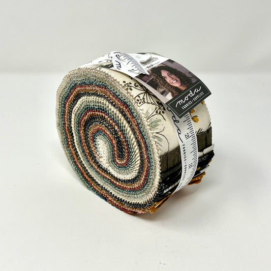 Moda Fancy that Design House Woodland & Wildflowers collection, Jelly Roll 2.5" Precut Strips