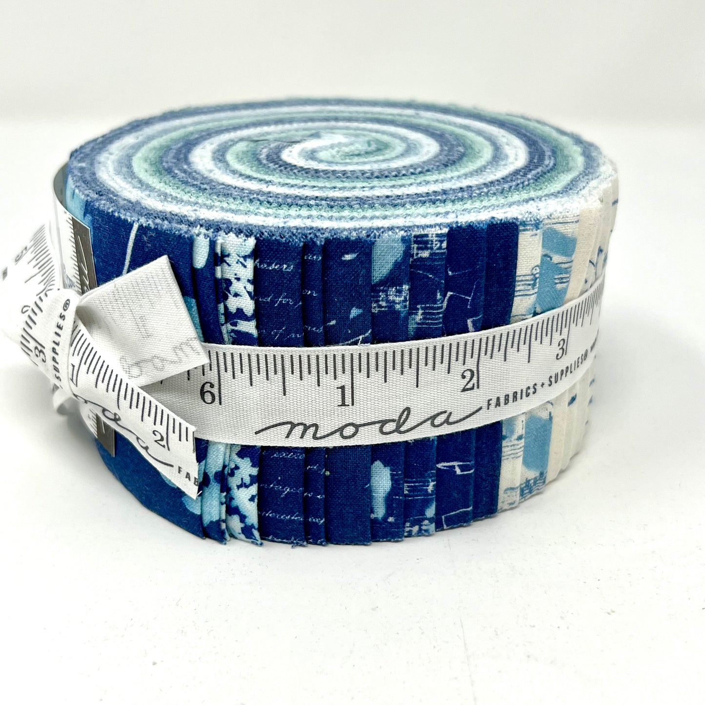 Moda Janet Clare Bluebell Collection, Jelly Roll 2.5" Precut Strips