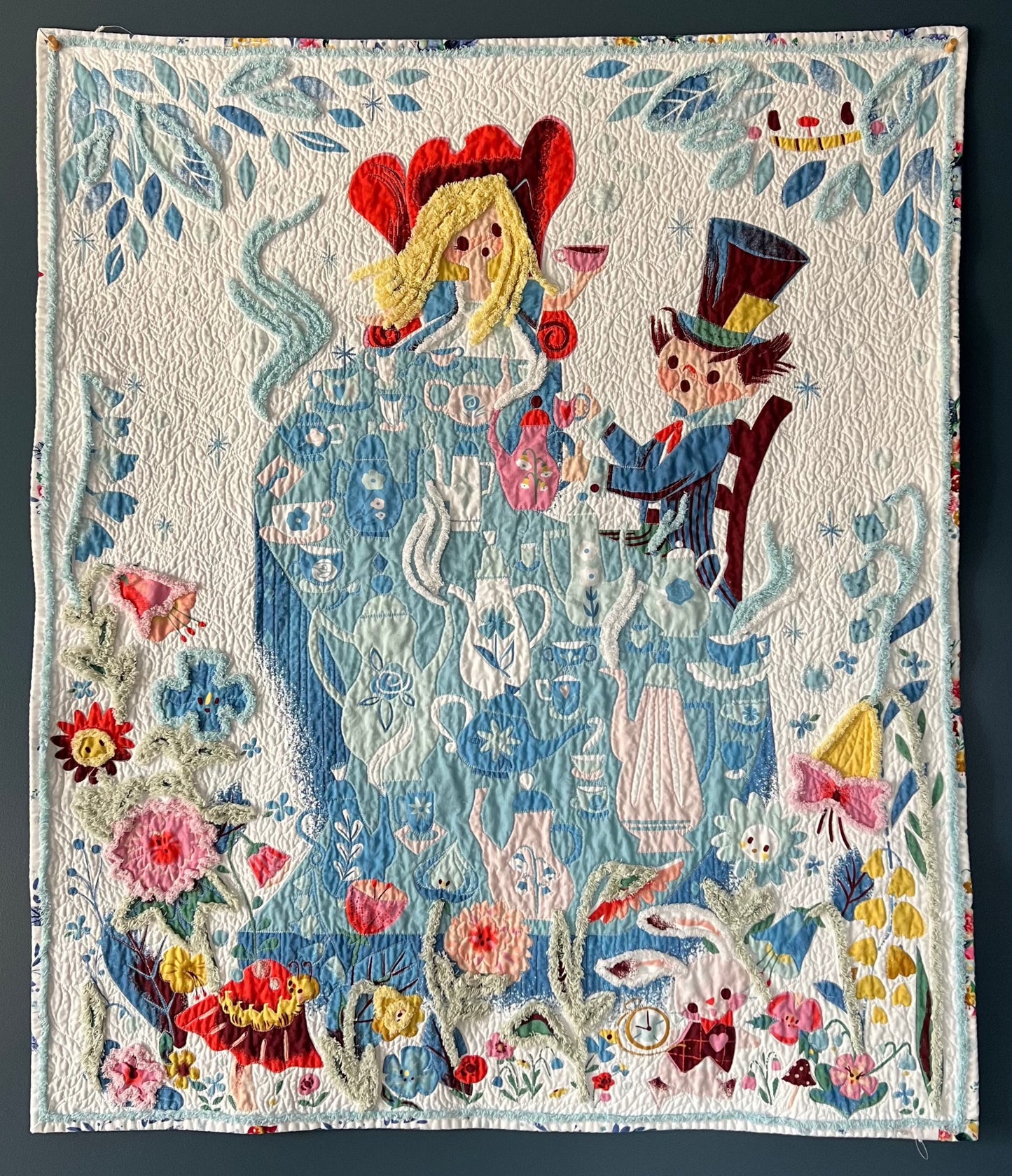 Alice in Wonderland Panel Quilt Kit