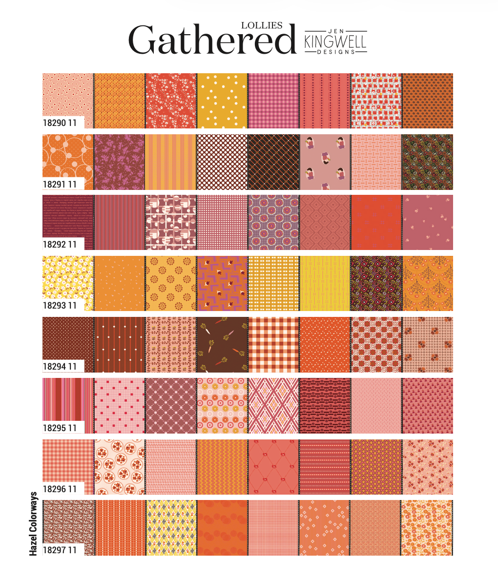 PRESALE Lollies Gathered Quilt Kit