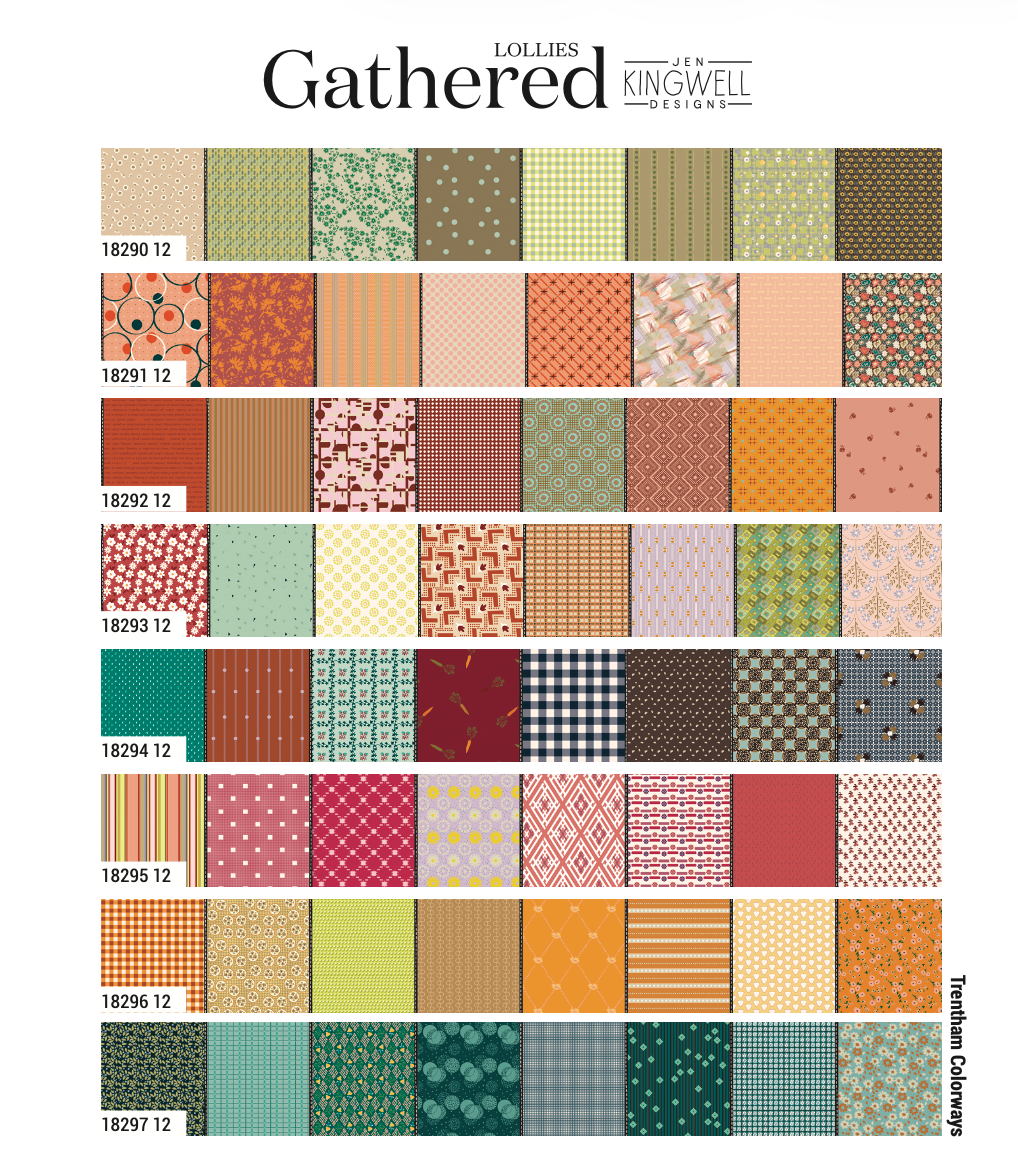PRESALE Lollies Gathered Quilt Kit