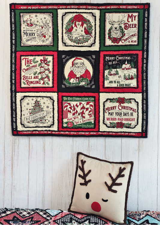 Holiday Cheer Panel Quilt Kit