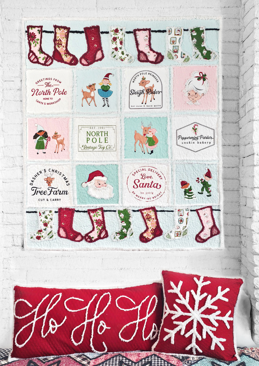 Claus & Co. Panel Quilt Kit