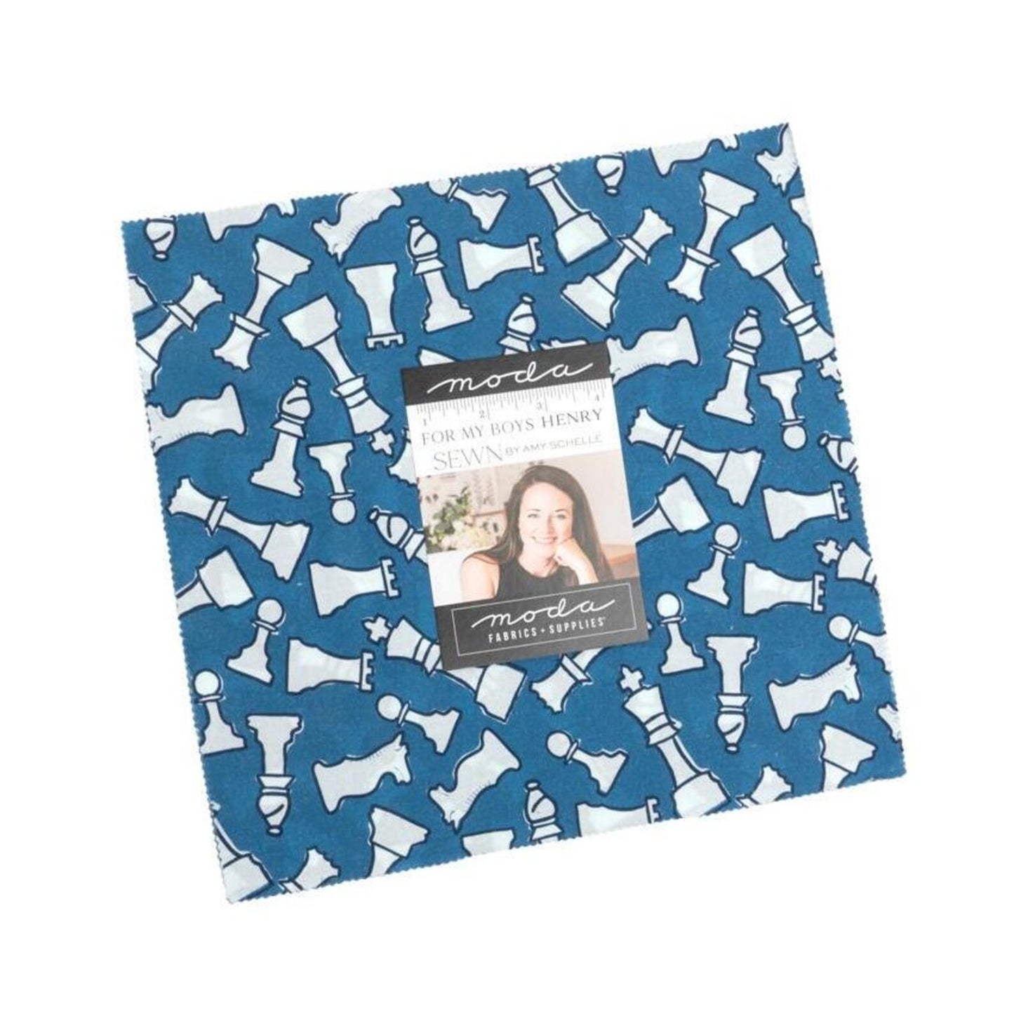 Moda Sewn by Amy Schelle For my Boys HENRY Collection, Layer Cake 10" Precut Squares
