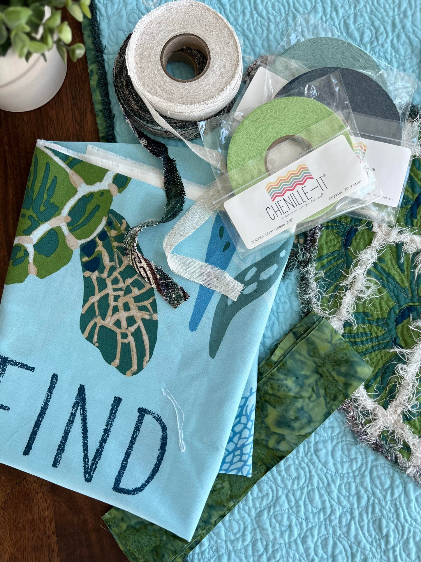 Free as the Ocean – Find Your Wave Quilt Panel Kit