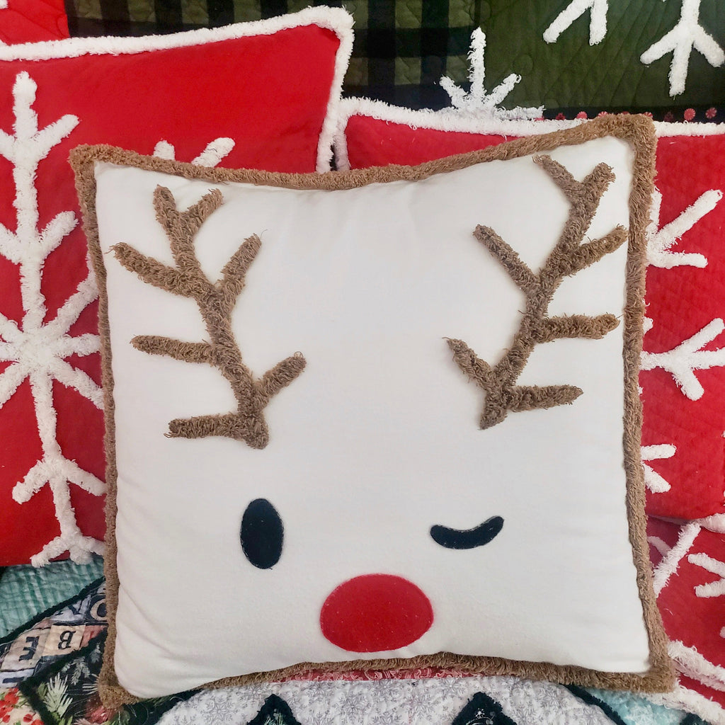 Reindeer Pillow Kit ChenilleIt