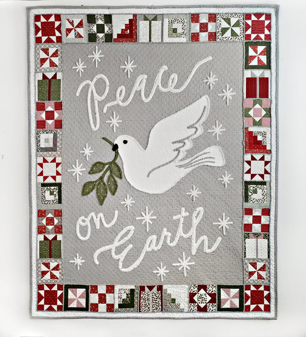 Peace on Earth by Lella Boutique for Moda Panel Quilt Kit