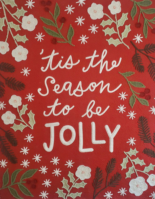 Tis the Season by Lella Boutique Panel Quilt Kit- PRESALE