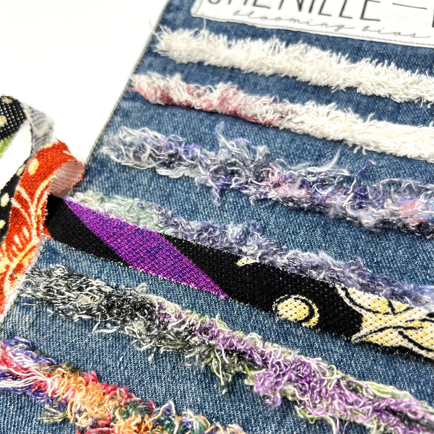 Bold Mosaic Rayon Chenille-It