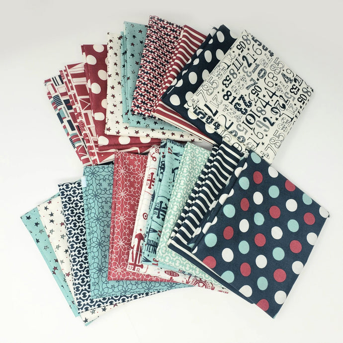MODA Sweetwater Boathouse Collection, Fat Quarter bundle