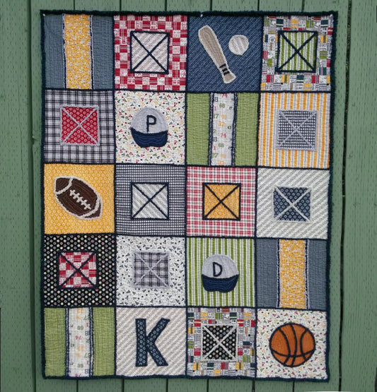 Game On Quilt pattern