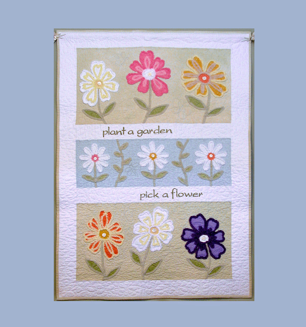 Plant A Garden Quilt Kit